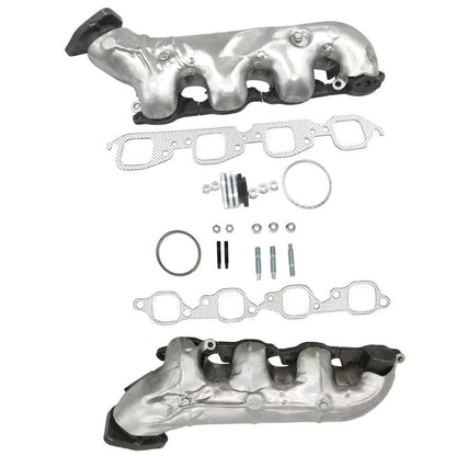 Front Exhaust Manifolds For Chevrolet Silverado 2500HD 8.1L 2001 2002 2003 2006