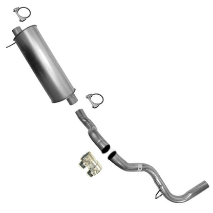 Muffler Tail Pipe Exhaust Fits for 97-2003 Ford E150 E250 5.4L W 138" Wheelbase