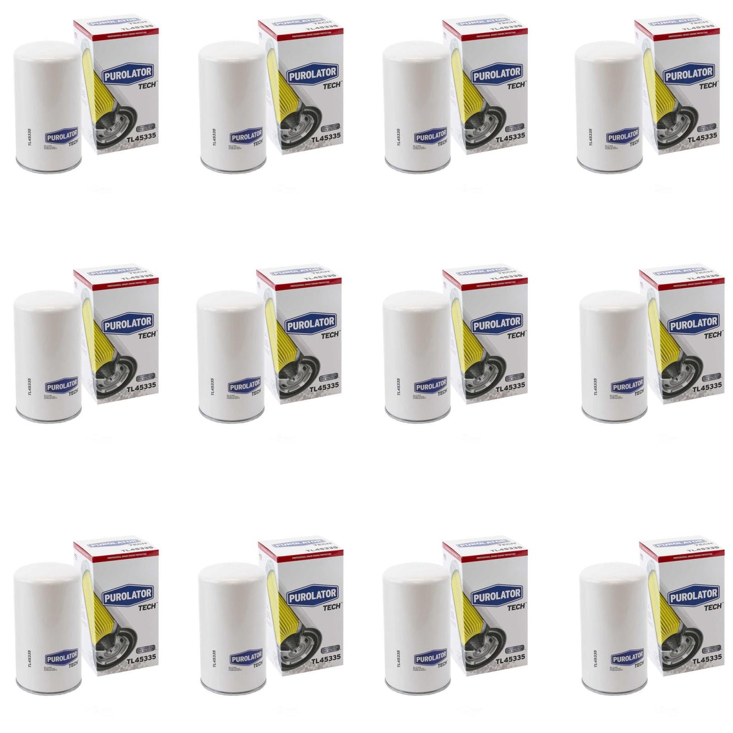 12 Pack Puro Oil Filter For Dodge Ram 2500 5.9L 6.7L Turbo Diesel 12 Pack
