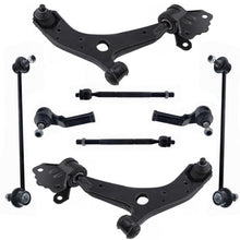 Front Lower Control Arms Bushings Brackets Tie Rods for Mazda 3 2010 2011 2013