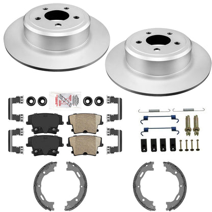 Rear Disc Brake Rotors Ceramic Pads for Dodge Charger SXT 2006 2010 2022 2023
