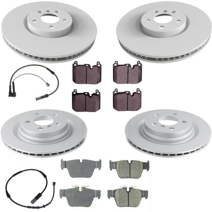 Coated Disc Brake Rotors & Pads for Mini Cooper John Cooper Works S 2.0L 20-24