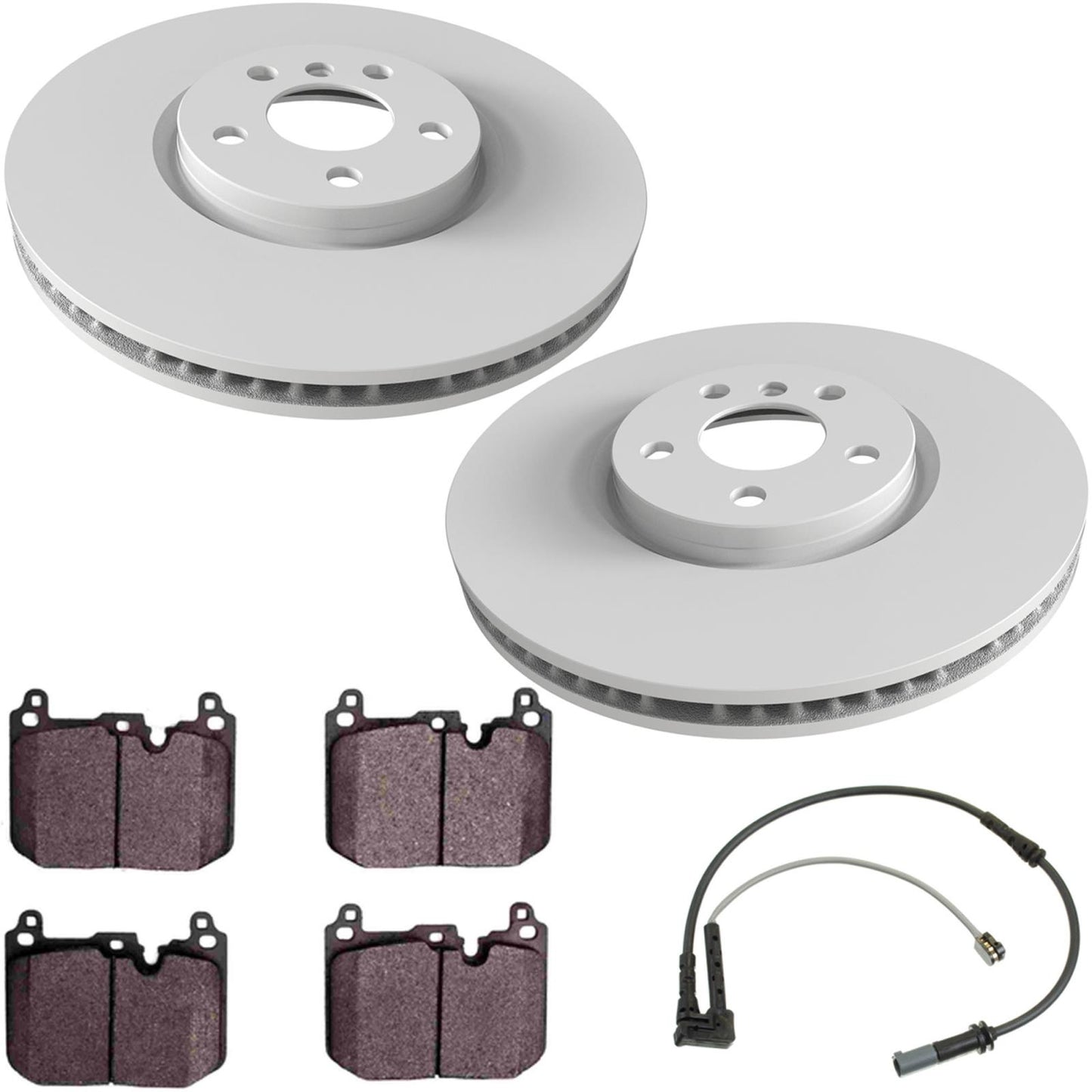 F Coated Disc Brake Rotors & Pads for Mini Cooper John Cooper Works S 2.0L 20-24
