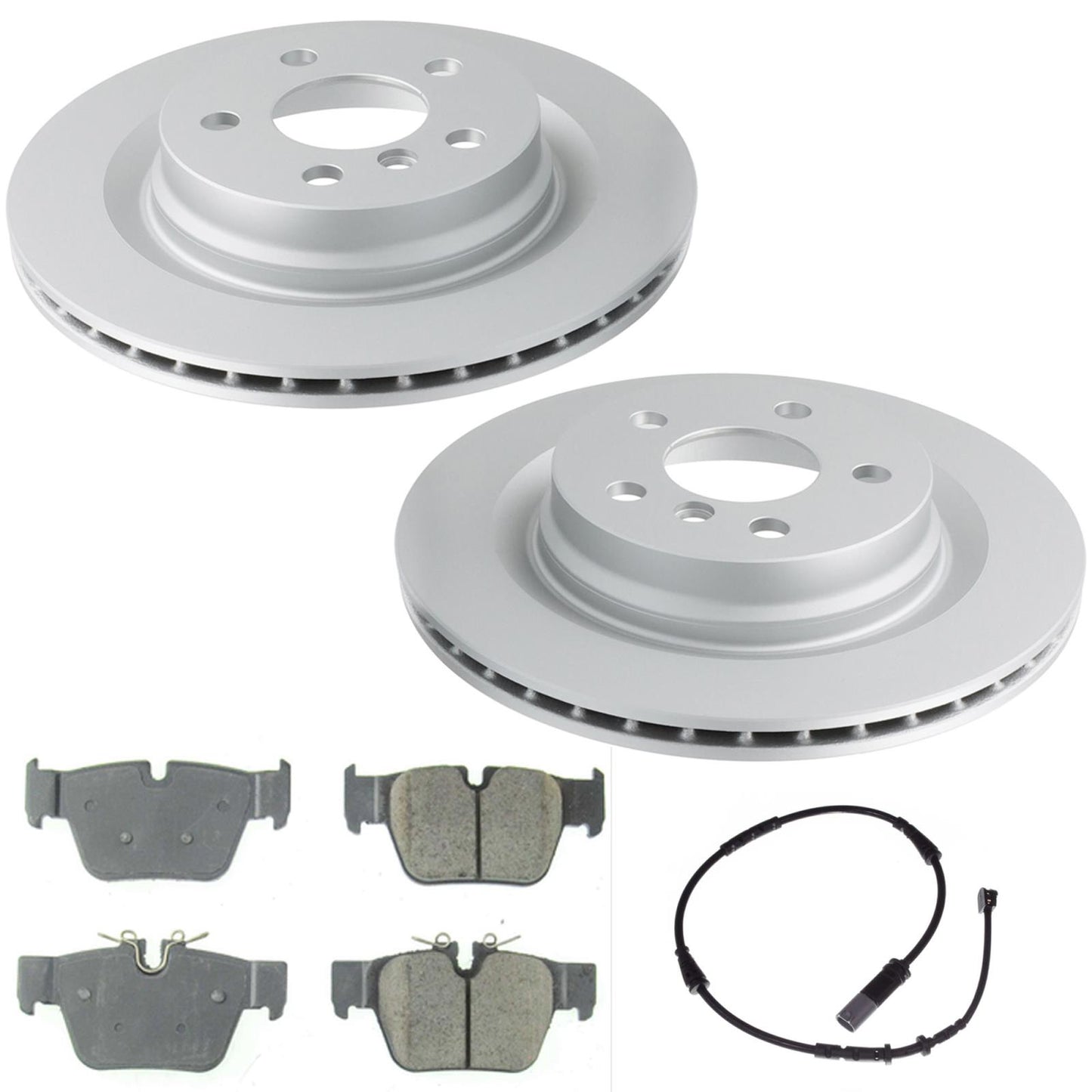 R Coated Disc Brake Rotors & Pads for Mini Cooper John Cooper Works S 2.0L 20-24