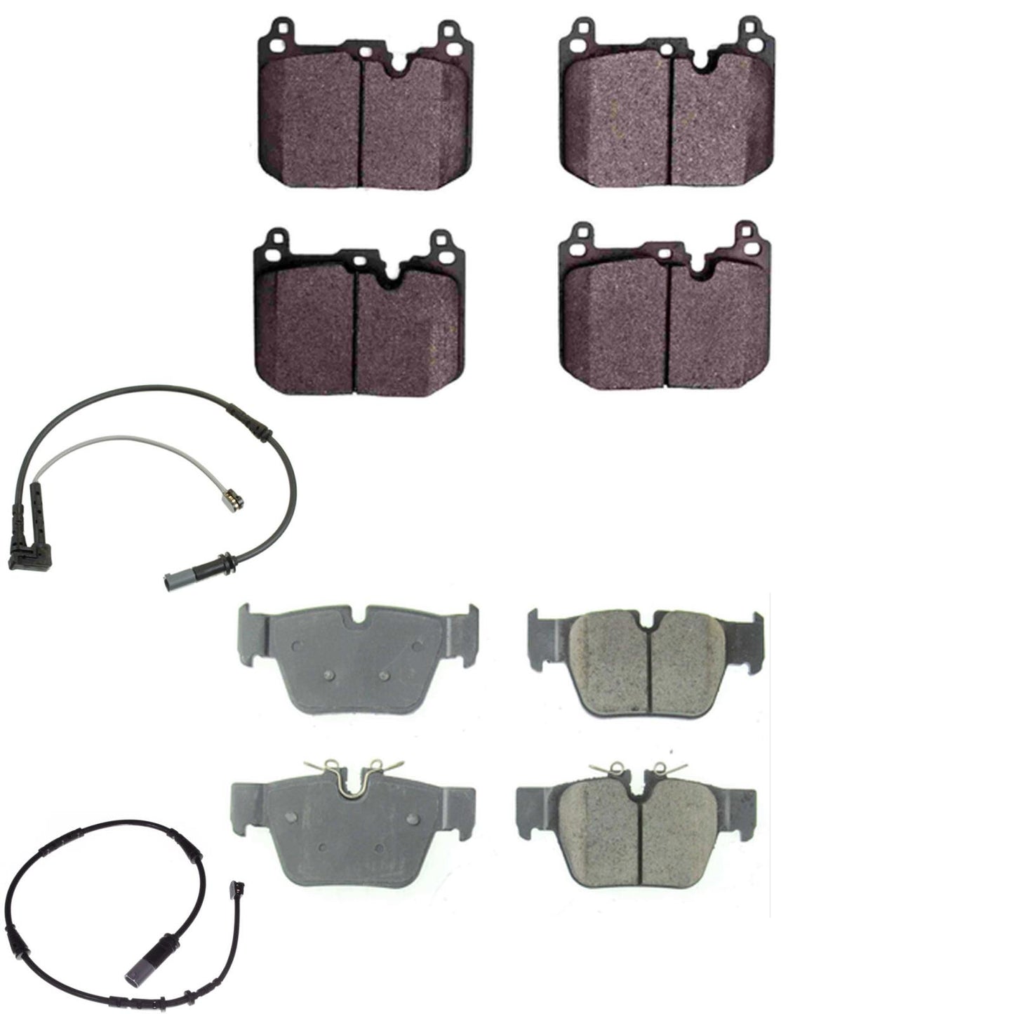 Front & Rear Euro R90 Brake Pads for Mini Cooper John Cooper Works S 2.0L 20-24