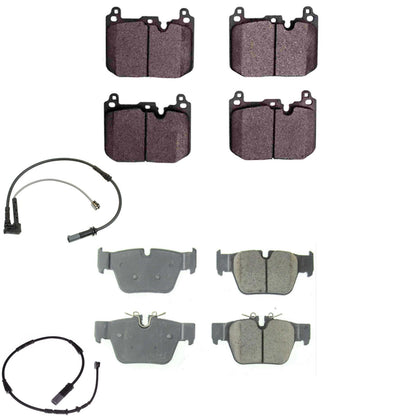 Front & Rear Euro R90 Brake Pads for Mini Cooper John Cooper Works S 2.0L 20-24