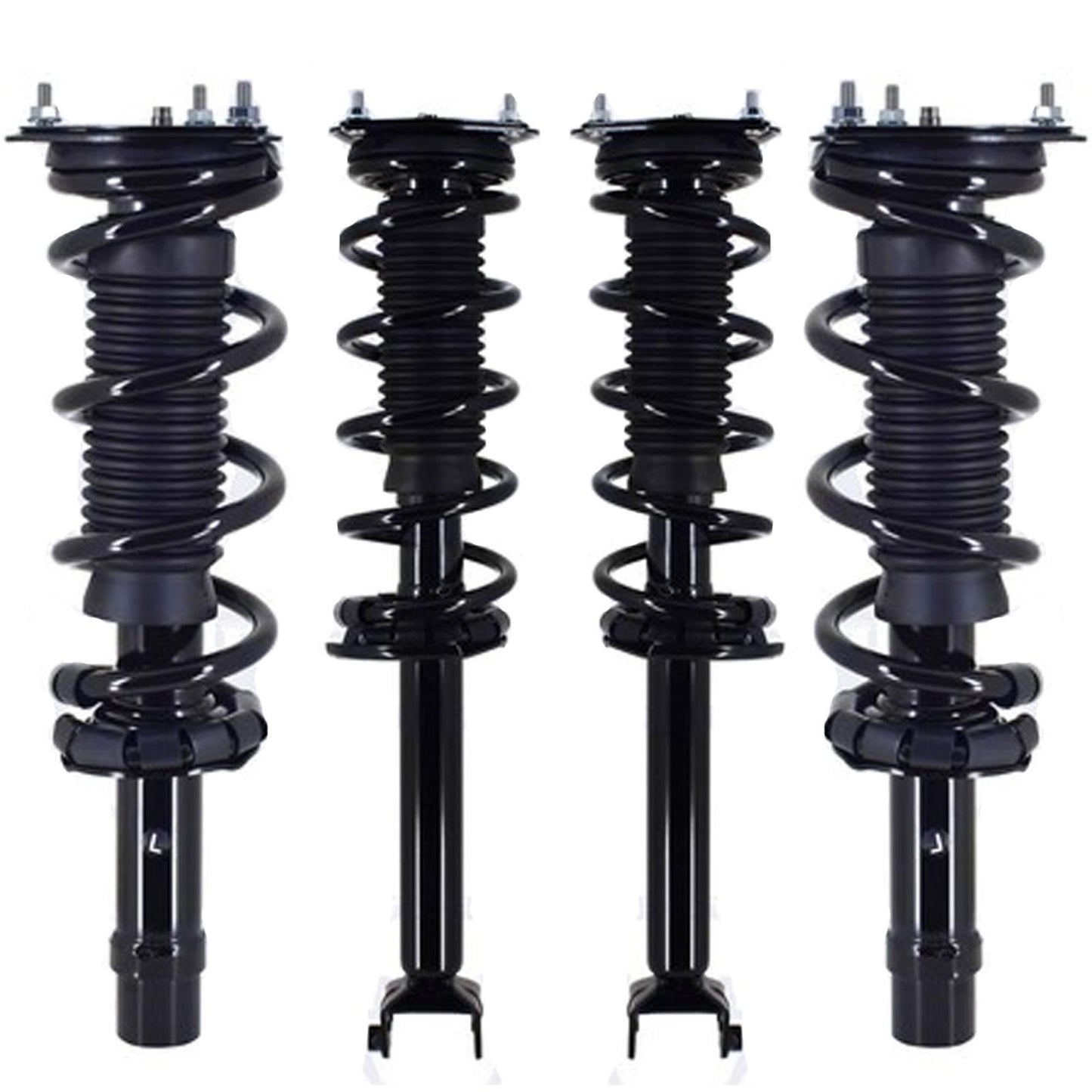 Front & Rear Struts For Infiniti Q50 14-24 All Wheel Drive W/O Sport Suspension