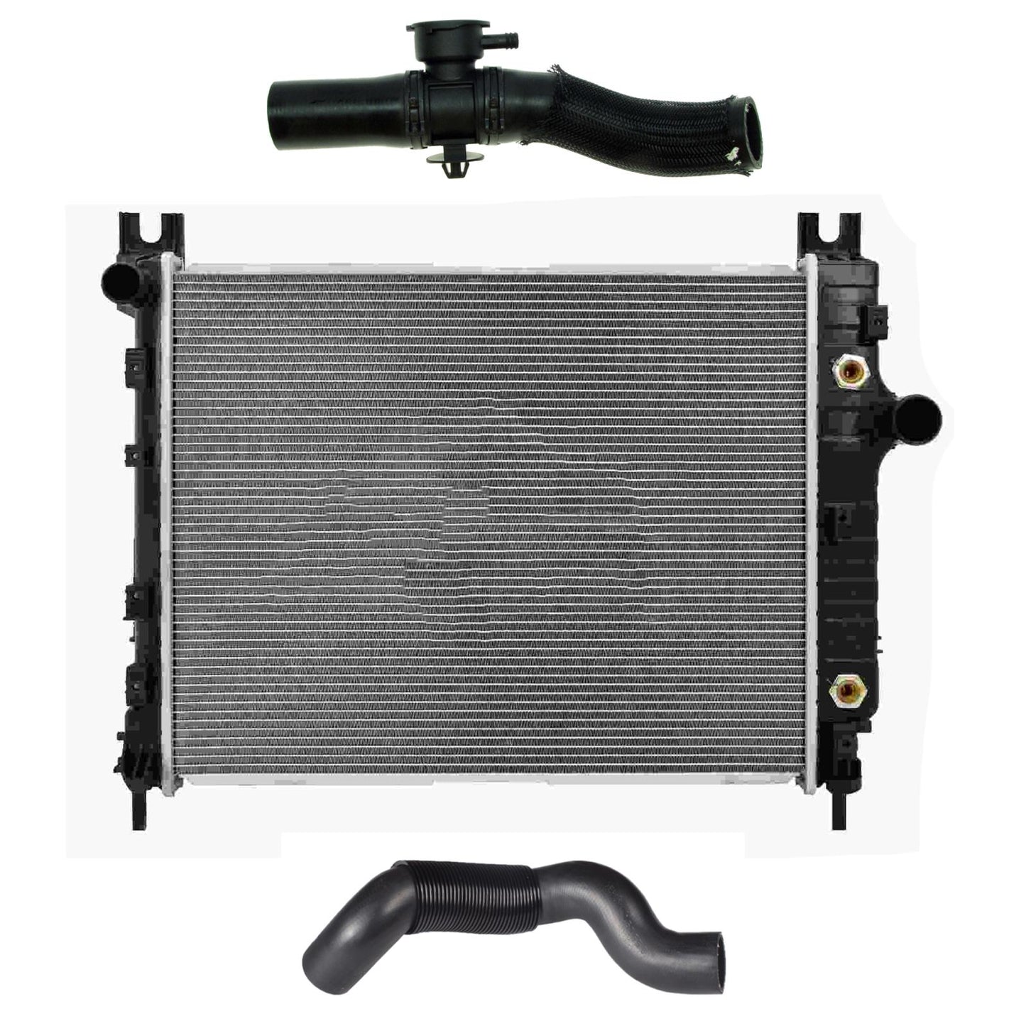 Nuevas mangueras de radiador y tapa para 02-04 y Dakota 02-03 Durango 4.7L REF 055056470AA