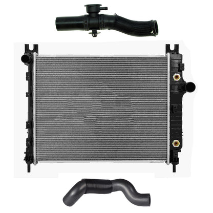 Nuevas mangueras de radiador y tapa para 02-04 y Dakota 02-03 Durango 4.7L REF 055056470AA