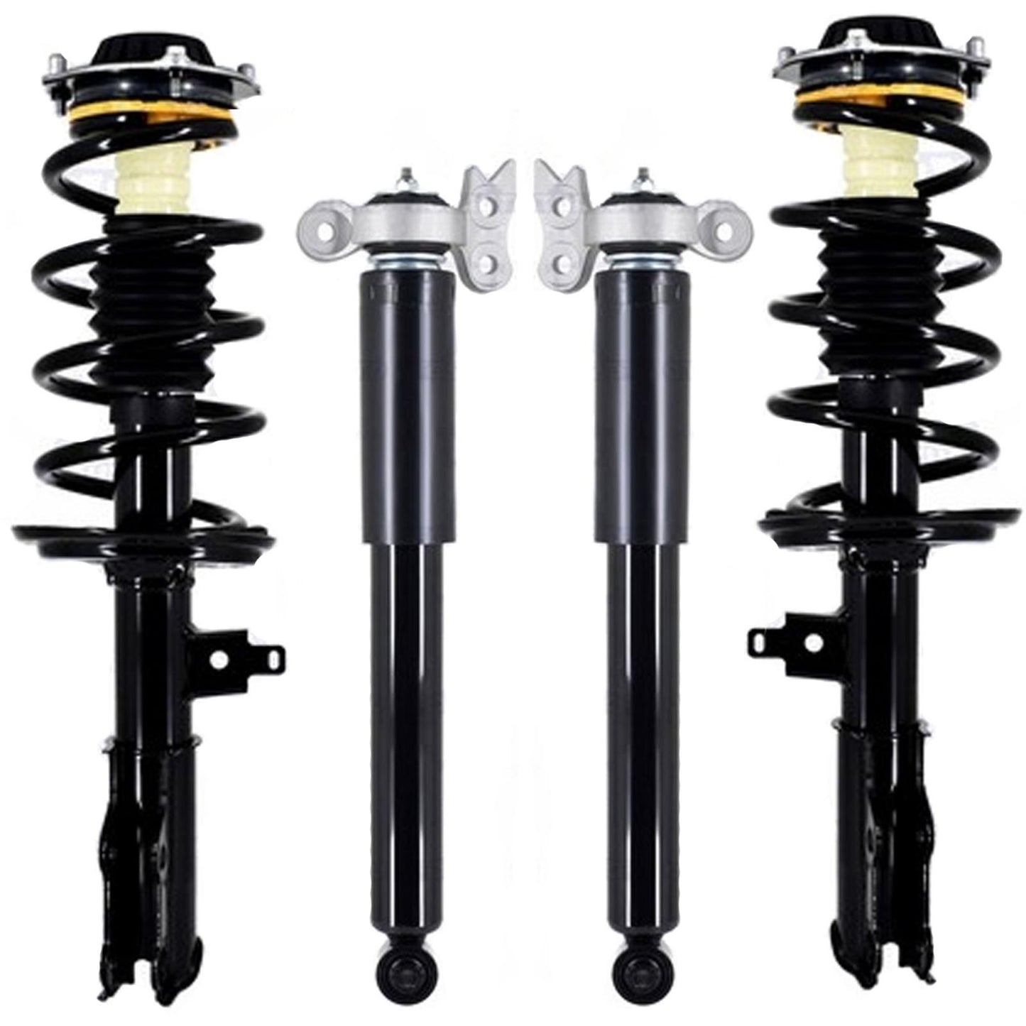 Front Coil Spring Struts Assembly  & Rear Shocks For GMC Acadia 2019 2020 2023