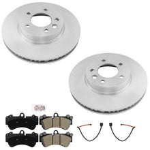 Frt Disc Brake Rotors & Brake Pads Sensors for Porsche Cayenne 04-08 330MM Size - Photo 1