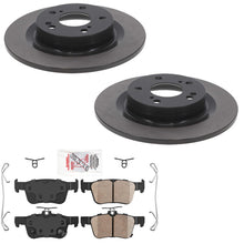 Rear Coated Disc Brake Rotors & Brake Pads for Honda Civic Type R 2020-2026 - Photo 1