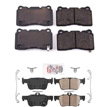 AME Front & Rear Ceramic Disc Brake Pads for Honda Civic Type R 2020 2023 2026 - Photo 1