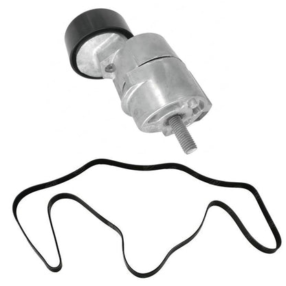 Belt Tensioner w/ Serpentine Belt Kit for KIA Optima 2.4L 2006 2007 2008 2010