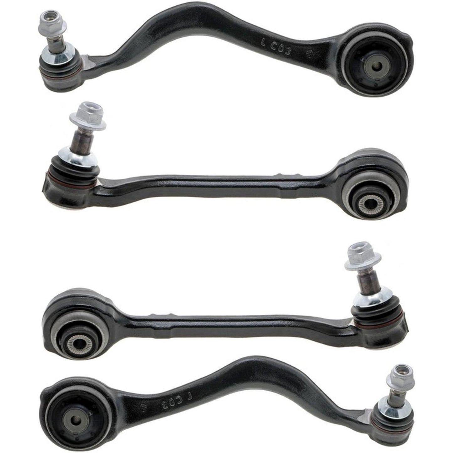 Front Lower Forward & Rearward Control Arms W/ Ball Joints For BMW X3 2018-2024