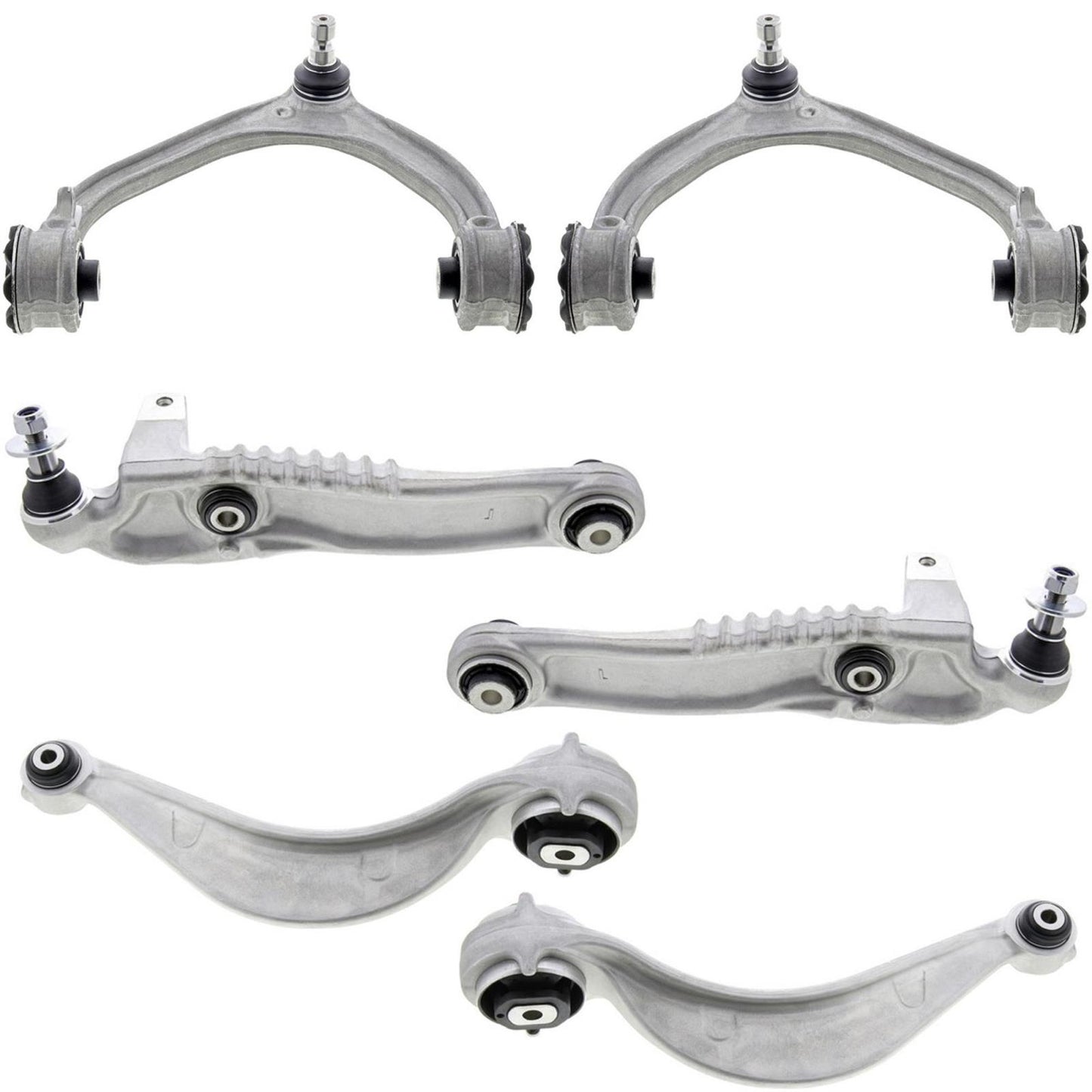 Front Upper & Lower Control Arms W/ Ball Joints For Jaguar F-Pace 2017-2024