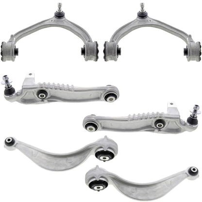 Front Upper & Lower Control Arms W/ Ball Joints For Jaguar F-Pace 2017-2024