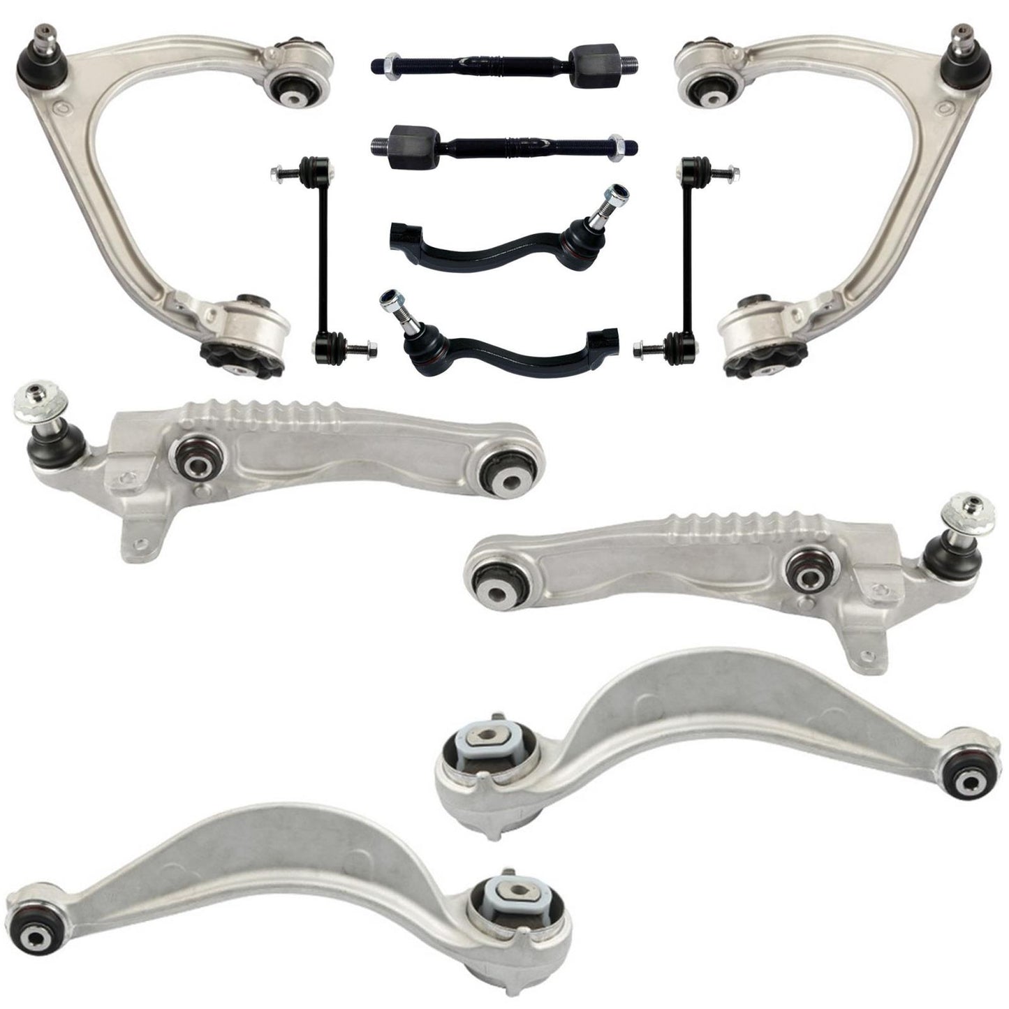 Front Upper & Lower Control Arms Tie Rods & Links For Range Rover Velar 18-2020