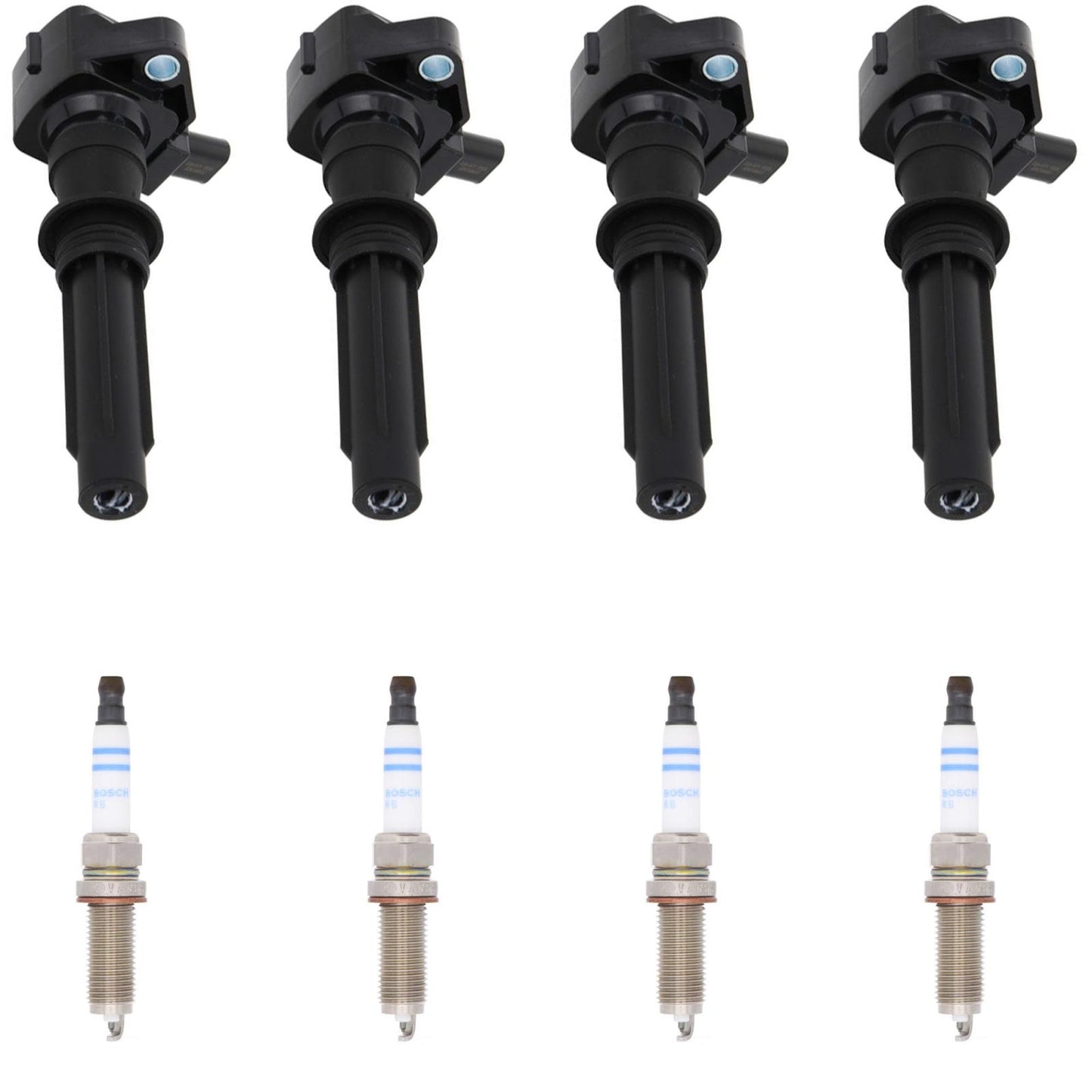 Ignition Coil & Iridium Spark Plugs For Land Rover Discovery 2.0L 2021-2026