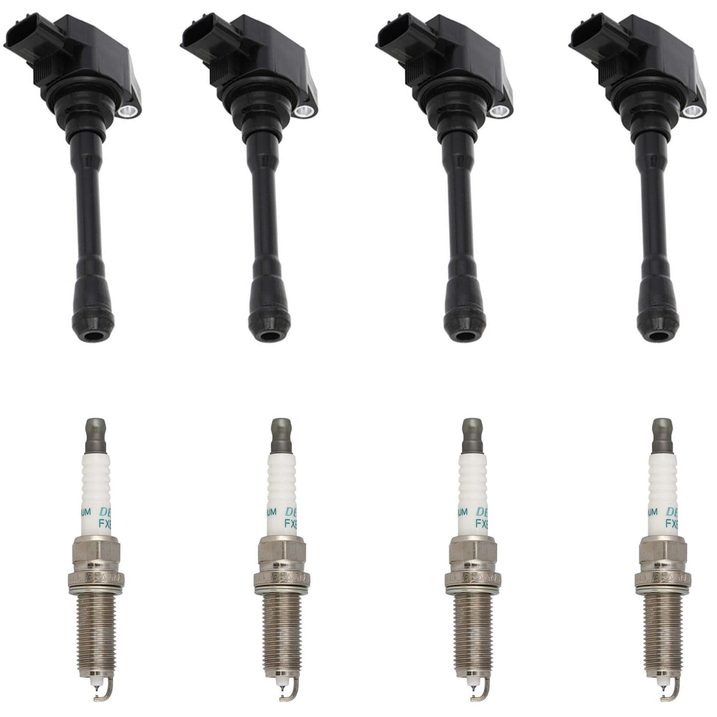 Ignition Coil & Iridium Spark Plugs For Nissan Kicks 1.6L 2018 2019 2020 2024