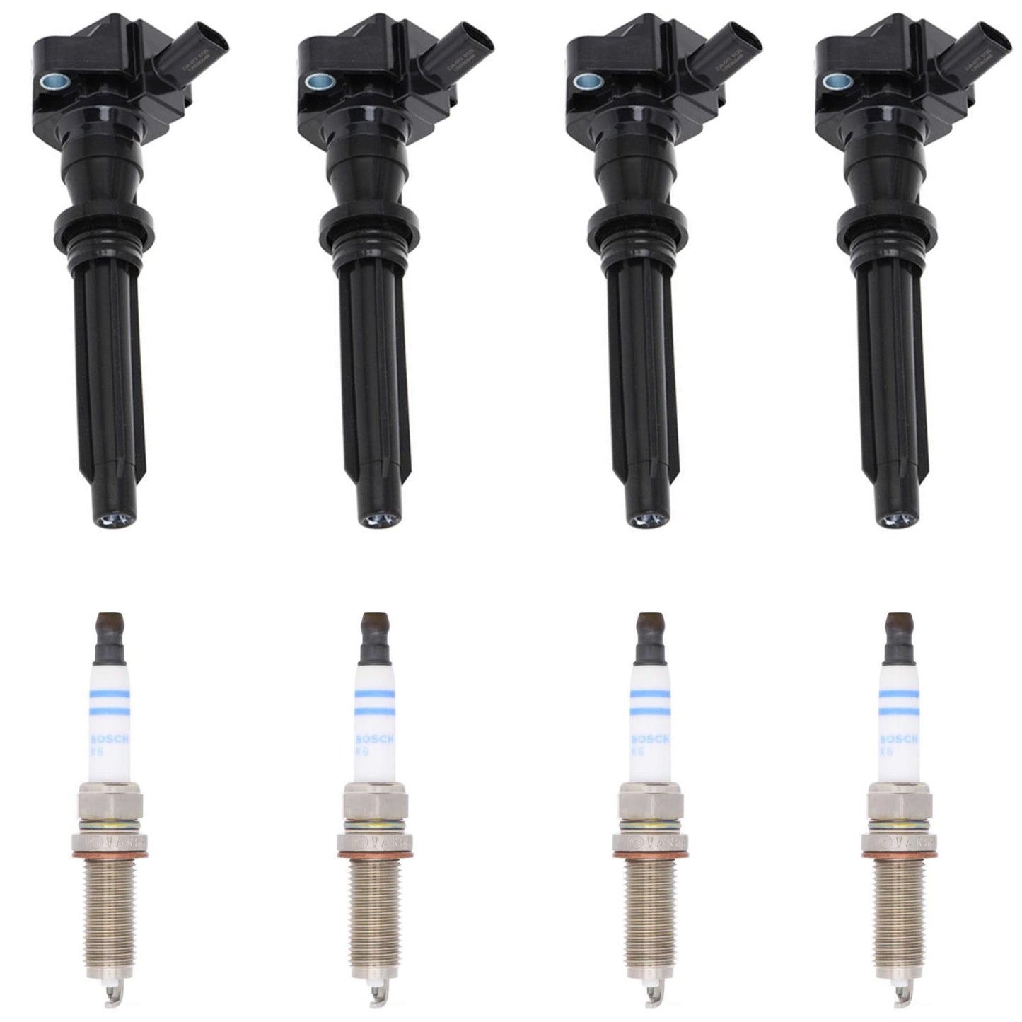 Ignition Coil & Iridium Spark Plugs For Land Rover Defender 110 2.0L 2020-2021