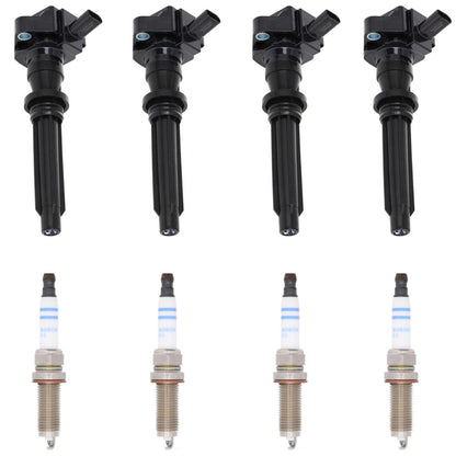 Ignition Coil & Iridium Spark Plugs For Land Rover Defender 110 2.0L 2020-2021