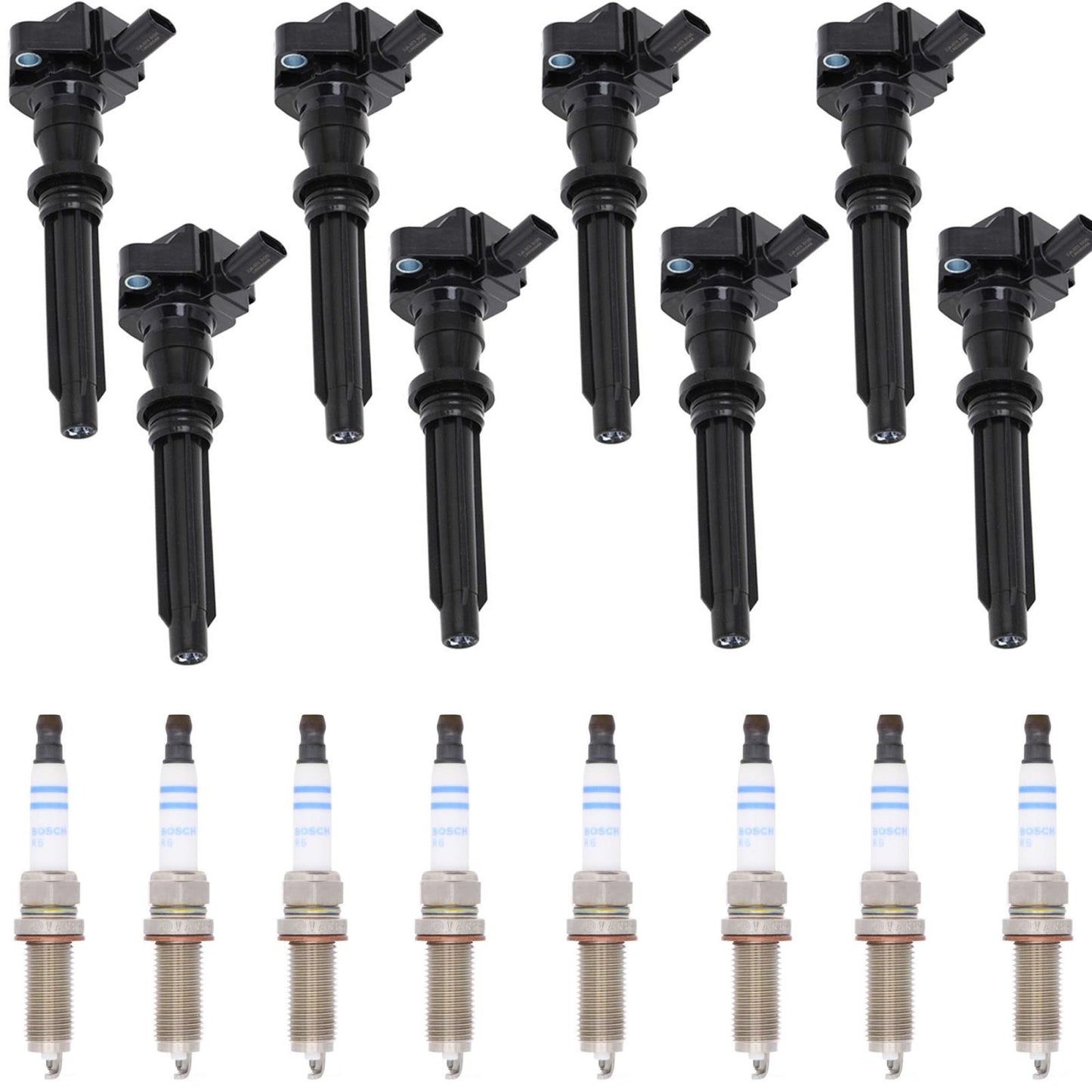Ignition Coil & Iridium Spark Plugs For Land Rover Range Rover 5.0L 2013-2022