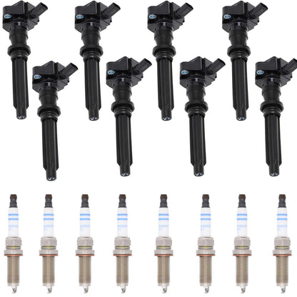 Ignition Coil & Spark Plugs For Land Rover Range Rover Sport 5.0L 2014-2018