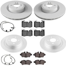 GEO Coated Rotors & Ceramic Brake Pads for Mini Cooper John Cooper Works 09-14 - Photo 1