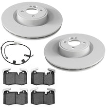 F GEO Coated Rotors & Ceramic Brake Pads for Mini Cooper John Cooper Works 09-14