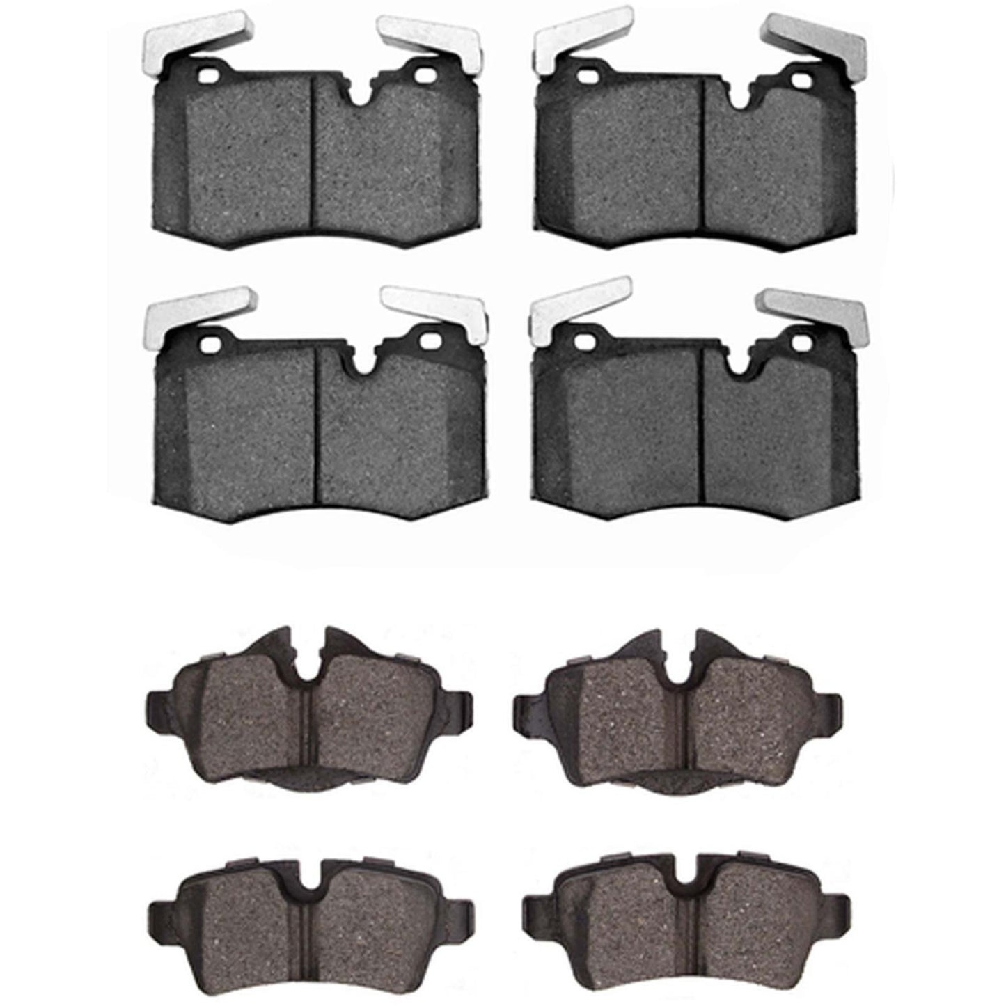 Front and Rear Ceramic Brake Pads for Mini Cooper John Cooper Works 2009-2014