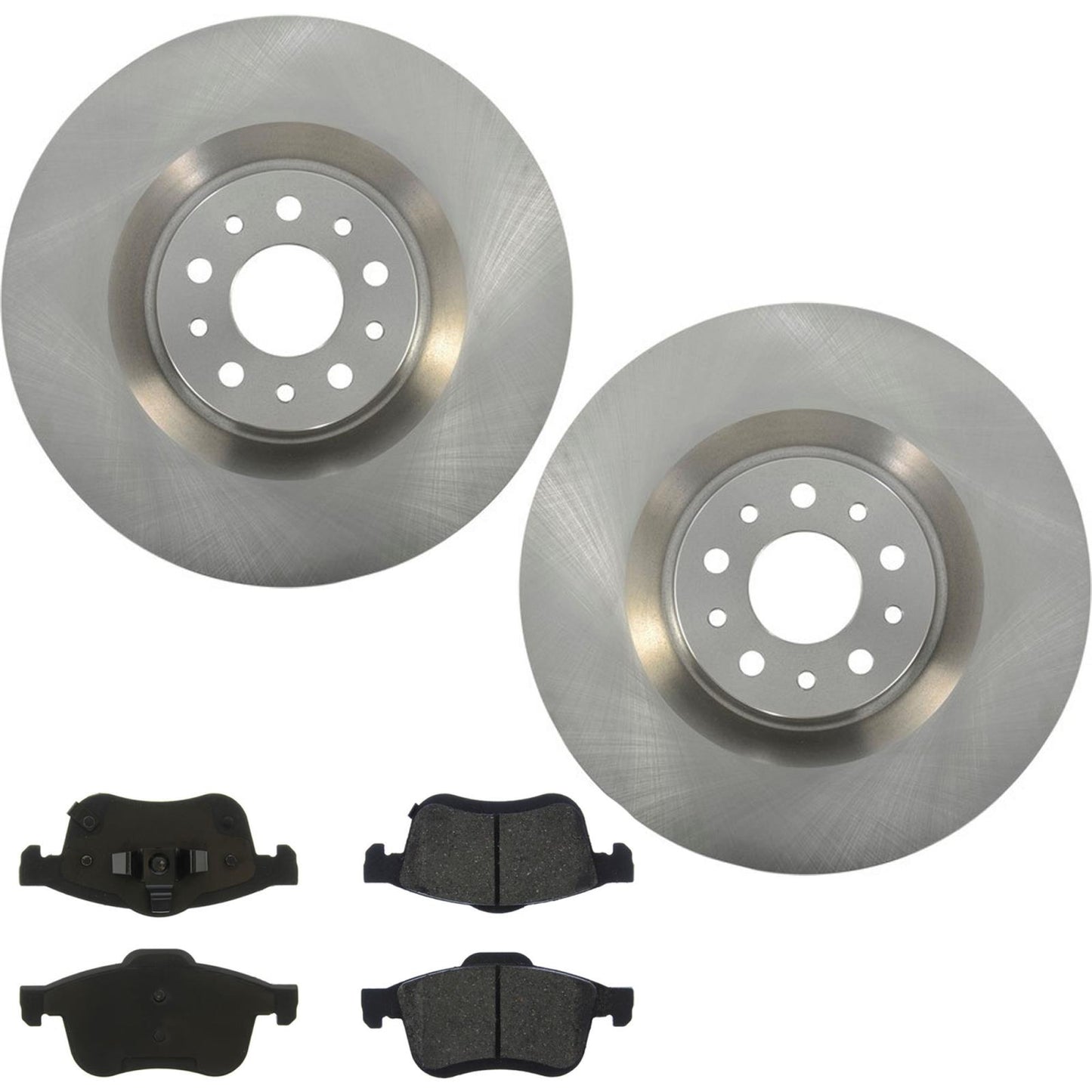 Front Disc Brake Rotors & Brake Pads for Fiat 500L 2014 2015 2016 2017 2018 2019