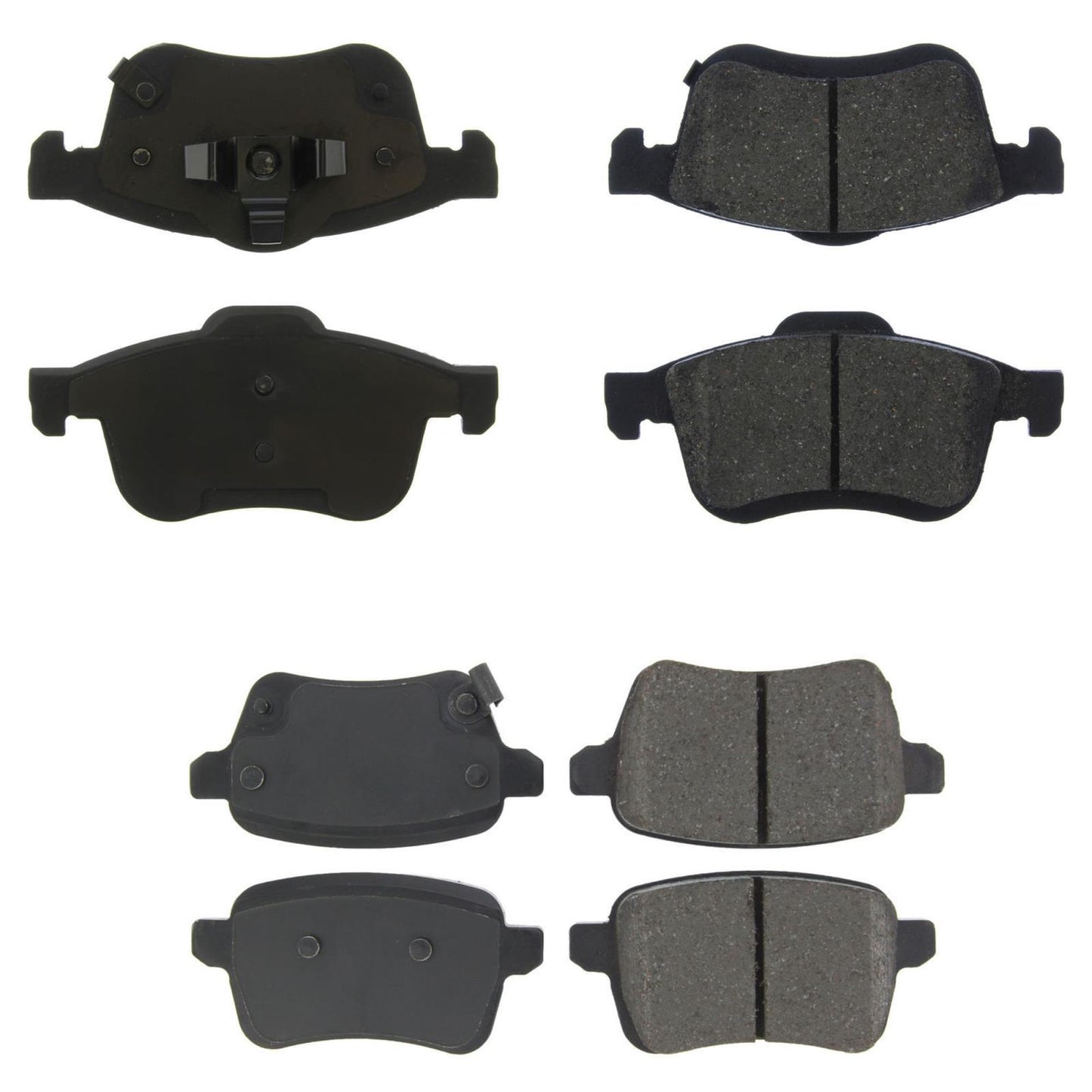 Front and Rear Ceramic Disc Brake Pads for Fiat 500L 2014 2015 2017 2018 2019