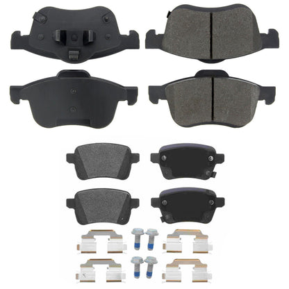Front Rear Euro R90 EPS Disc Brake Pads for Fiat 500L 2014 2015 2016 2017 2019