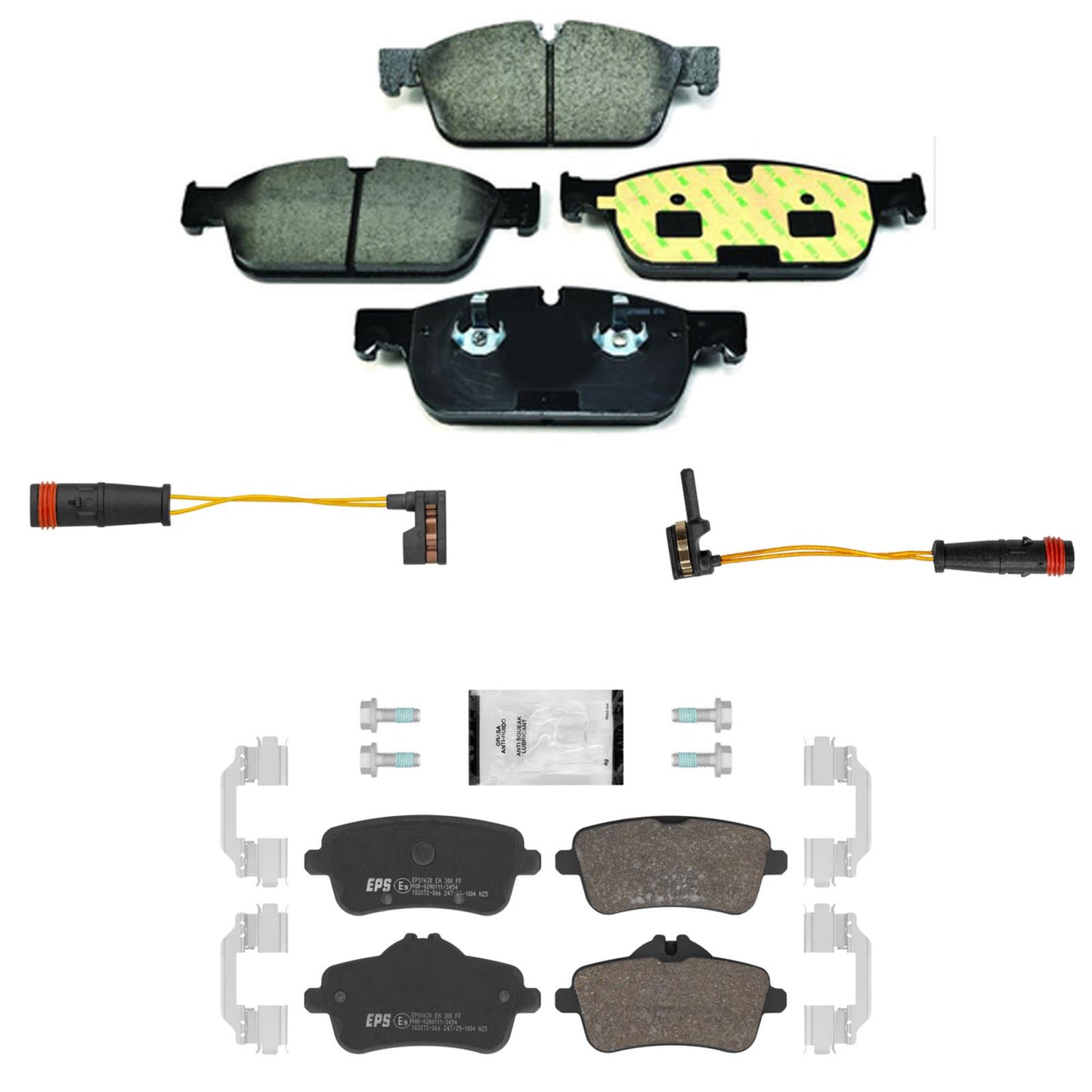 Front Rear Disc Brake R90 Euro Brake Pads for Mercedes Benz GLE43 AMG 17-19