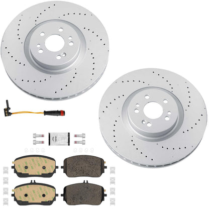Front Coated Disc Brake Euro Brake Pad for Mercedes Benz GLE350 AMG 4Matic 24-26