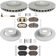 Ft Rr Coated Disc Brake Euro Brake Pad for Mercedes Benz CLA250 AMG Sport 20-26 - Photo 1