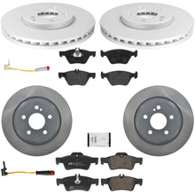 Ft Rr Coated Disc Brake Euro Brake Pad for Mercedes Benz E350 4Matic Sedan 07-09 - Photo 1