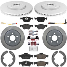 Ft Rr Coated Disc Brake Euro Brake Pad for Mercedes Benz E350 4Matic Sedan 07-09 - Photo 1