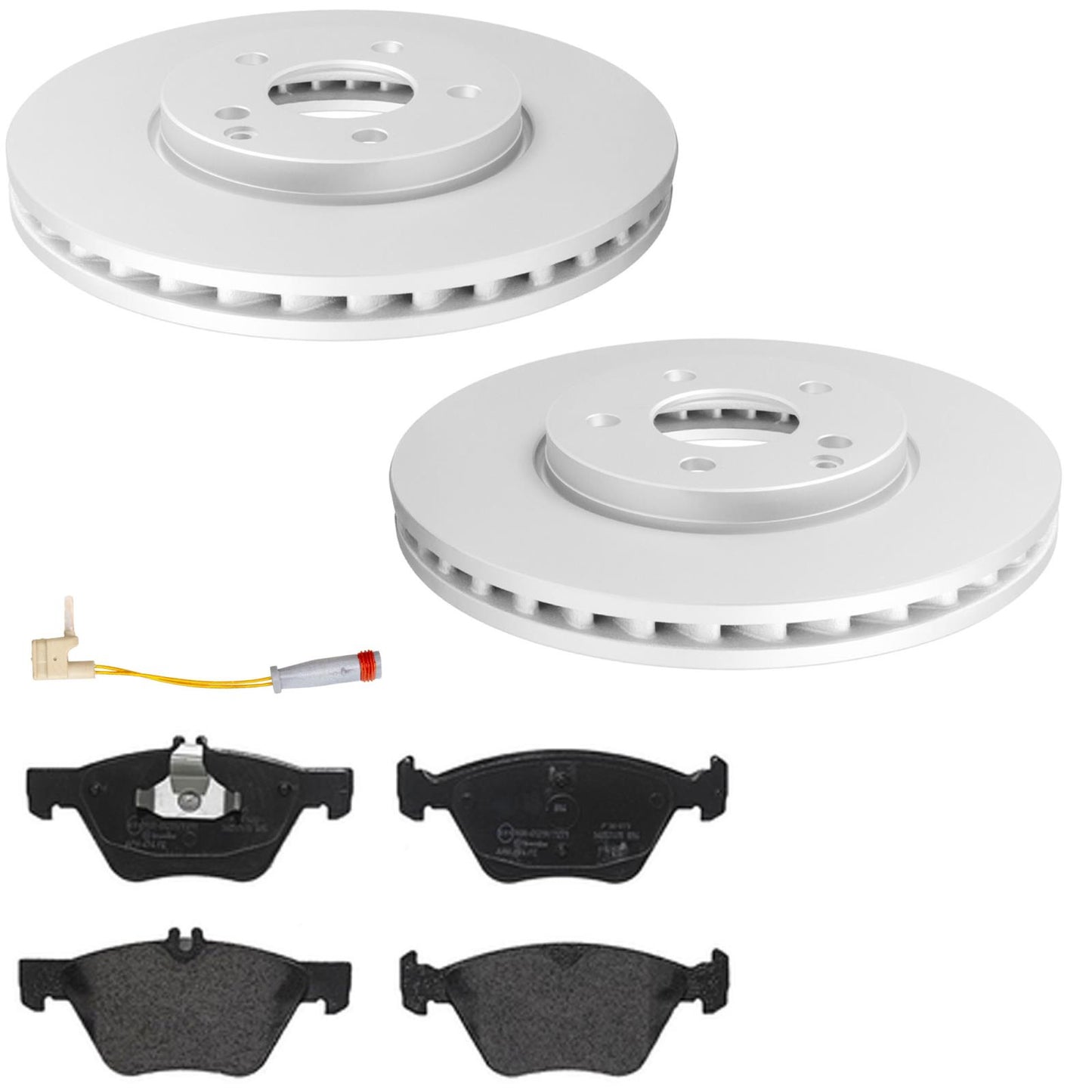 Front Coated Disc Brake Euro Brake Pad for Mercedes Benz E350 4Matic Sedan 07-09