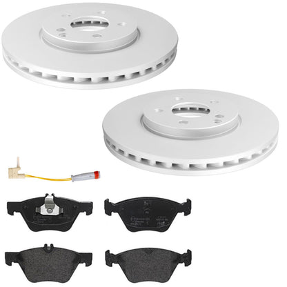 Front Coated Disc Brake Euro Brake Pad for Mercedes Benz E350 4Matic Sedan 07-09