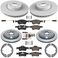 F&R Coated Disc Brake Euro Brake Pad for Mercedes Benz GL320 GL350 GL450 07-12