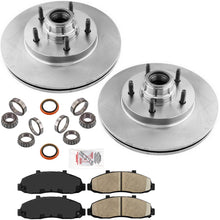 Front Rotors W R Drum For Ford F-150 1997 1998 Rear Wheel Drive Rear ABS Brake - Photo 1