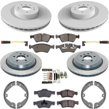 FR Coated Disc Brake Ceramic Brake Pad for Mercedes Benz GL320 GL350 GL450 07-12
