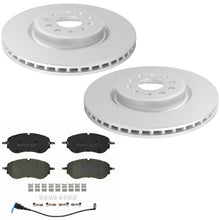 Frt Coated Disc Brake Euro Brake Pad for Volkswagen ID.4 Base 340MM Rotor 21-23 - Photo 1