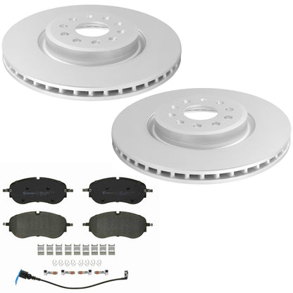 Frt Coated Disc Brake Euro Brake Pad for Volkswagen ID.4 Base 340MM Rotor 21-23