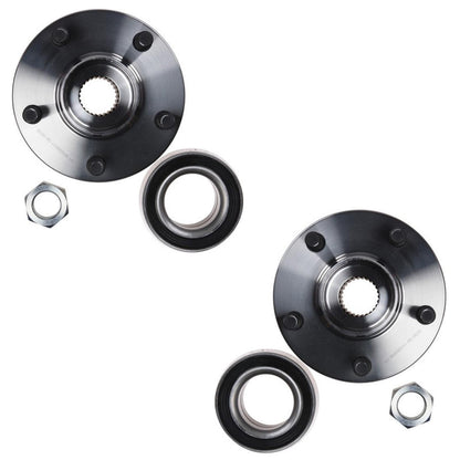 2 Front Hub & Hub Bearing Kit for Chrysler PT Cruiser 2002-2010 Neon 2002-2005