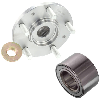 Front Wheel Hub & Wheel Hub Bearing For Mazda 6 GS 2.5L 2011 2012 2013