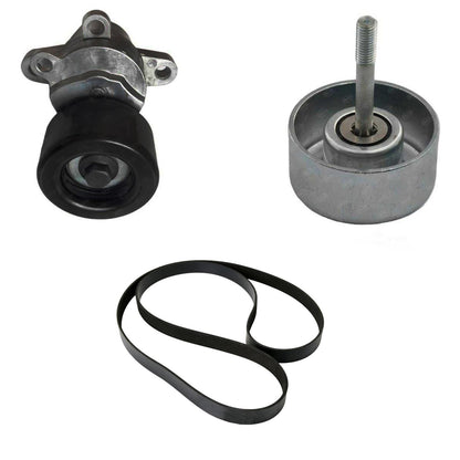 Engine Belt Tensioner w/ Serpentine Belt Kit For Nissan Quest Van 2011 2012