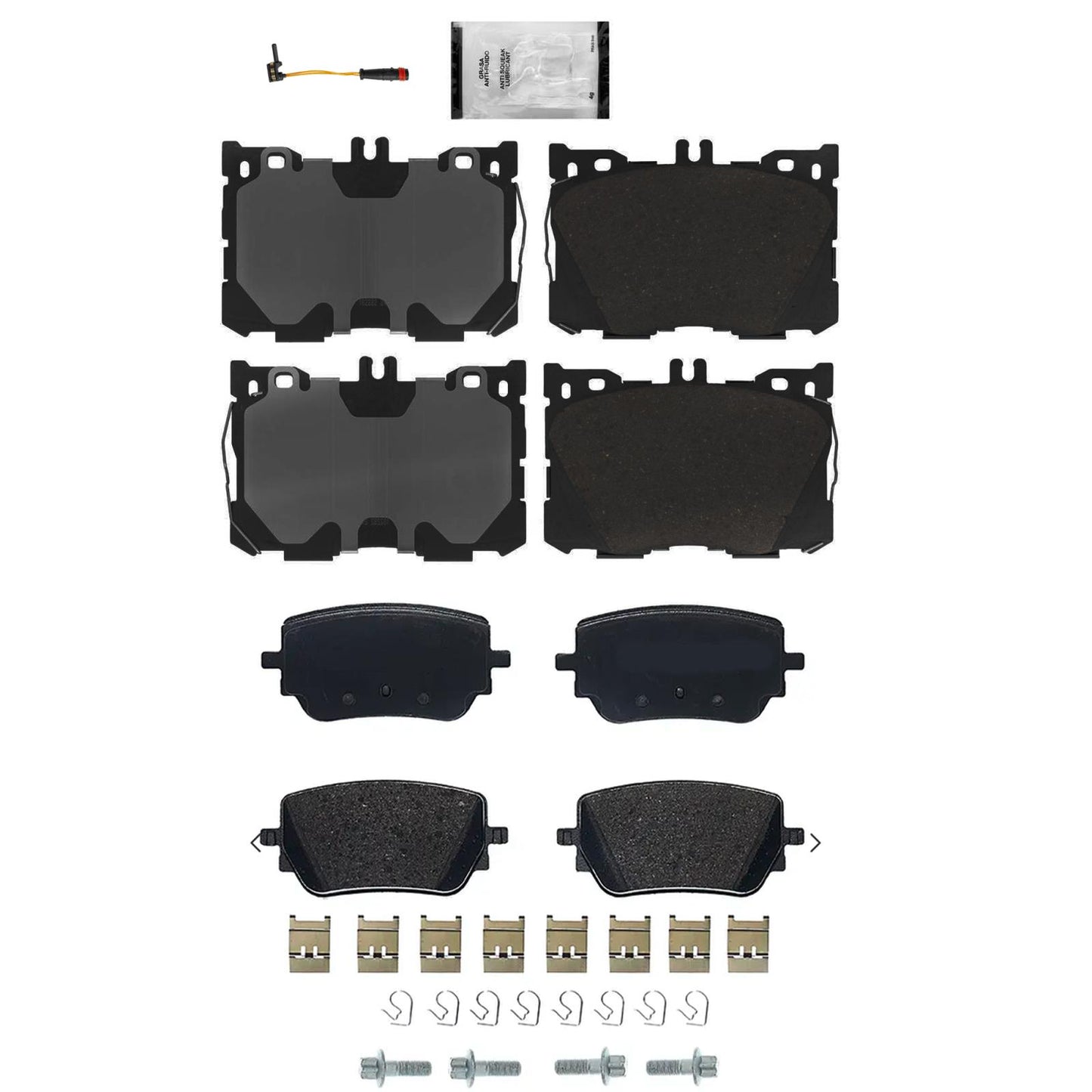 Front Rear R90 Euro Disc Brake Pad for Mercedes Benz E450 2019 2021 2022 2023